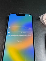 Apple iPhone 14 Blue Touchscreen Bluetooth Enabled Unlocked Smartphone 128GB