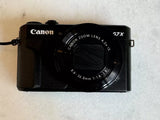 Canon PowerShot G7X Mark II Camera - Less Than 1,500 Pics Taken - Great Vlogging