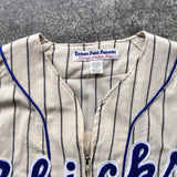 Ebbets Field Flannels Memphis Chicks Baseball Jersey - White, Size 2XL
