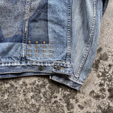 Ksubi Denim Overcoat Jacket - Blue, Size L