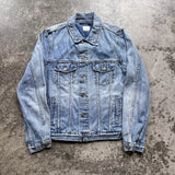 Ksubi Denim Overcoat Jacket - Blue, Size L
