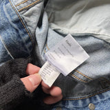 Ksubi Denim Overcoat Jacket - Blue, Size L