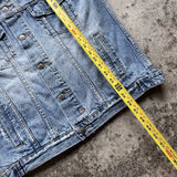 Ksubi Denim Overcoat Jacket - Blue, Size L