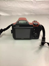 Minolta MN35Z Orange Black 1080P Full HD 1.0" Display Wide Screen Digital Camera