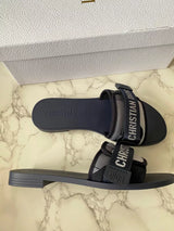 Christian Dior DIO(R)EVOLUTION Slide Sandal Mules Slides Shoes 35
