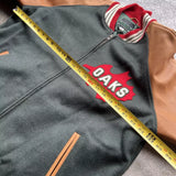 Stall & Dean Oakland Oaks MLB Jacket - Green, Size XL