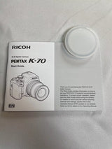 Pentax K-70 Ricoh Black Battery Powered High Performance Digital SLR Camera