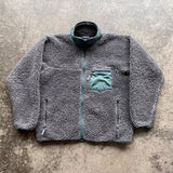 Vintage Patagonia Overcoat Jacket - Greenish Grey, Size L
