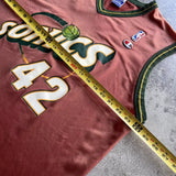Champion Seattle Supersonics Vin Baker Basketball Jersey - Red, Size L