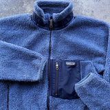 Vintage Patagonia 90s Overcoat Jacket - Blue, Size S