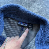 Vintage Patagonia 90s Overcoat Jacket - Blue, Size S