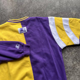 Starter Utah Jazz NBA Sweatshirt - Yellow & Purple, Size L
