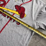 Ebbets Field Flannels Portland Beavers Baseball Jersey - Gray, Size 2XL