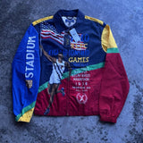 Ralph Lauren Polo Stadium Marathon Windbreaker Jacket - Multicolor, Size M