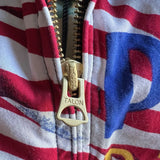 Ralph Lauren Polo Stadium Marathon Windbreaker Jacket - Multicolor, Size M