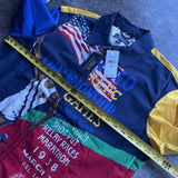 Ralph Lauren Polo Stadium Marathon Windbreaker Jacket - Multicolor, Size M