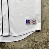 Russell Athletic Seattle Mariners Ichiro Suzuki Baseball Jersey - White, Size L