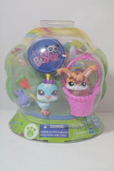 Authentic Littlest Pet Shop LPS NIB Exclusive Set Rabbit #2461 Quail Bird #2462