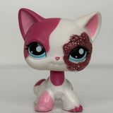LPS Littlest Pet Shop Authentic Glitter Shorthair Cat #2291