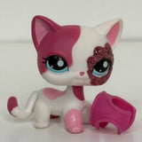LPS Littlest Pet Shop Authentic Glitter Shorthair Cat #2291