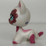 LPS Littlest Pet Shop Authentic Glitter Shorthair Cat #2291